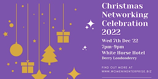 Women in Enterprise Christmas Networking Celebration 2022