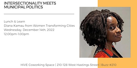 Lunch & Learn: Intersectionality Meets Municipal Politics primary image