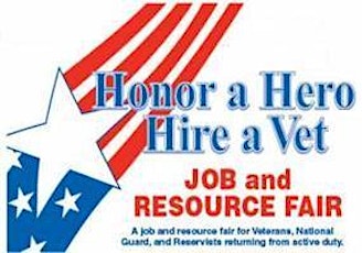 2014 Honor A Hero/Hire A Veteran Job and Resource Fair primary image