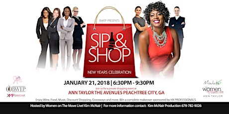 Sip & Shop New Years Celebration primary image