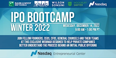 2022 Winter IPO Bootcamp
