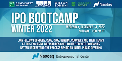2022 Winter IPO Bootcamp