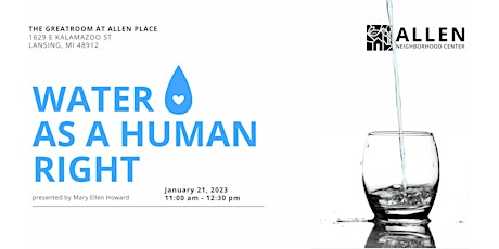 Water as a Human Right | Presented by Mary Ellen Howard