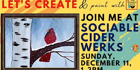 December 11 Paint & Sip at Sociable Cider Werks