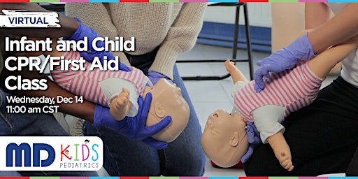 Free Virtual Infant and Child CPR & First Aid Class