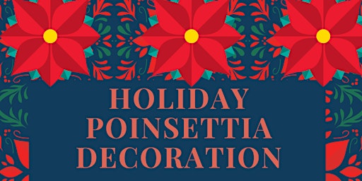 Make your own paper poinsettia for the Holidays!