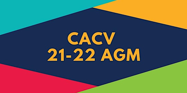 CACV Annual General Meeting (AGM) 2021-22 (IN PERSON)