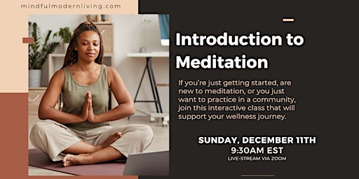 Introduction to Meditation primary image