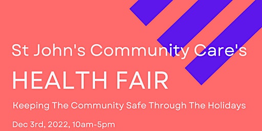 St John's Community Care's Health Fair