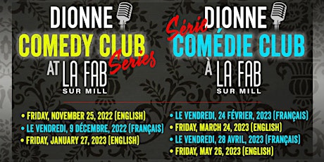 Rick Currie, Julien Dionne & more LIVE at La Fab sur Mill(stand up comedy) primary image