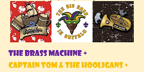 The Big Easy in Buffalo: The Brass Machine + Captain Tom & the Hooligans