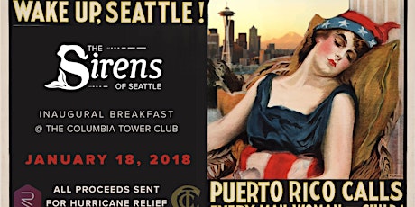 The Sirens Of Seattle Inaugural Breakfast & Fundraiser For Puerto Rico primary image