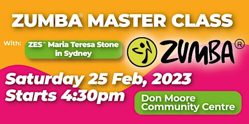 Zumba Masterclass with Maria Teresa Stone