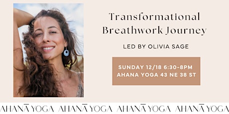 Transformational Breathwork Journey with Olivia Sage