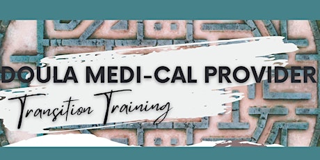 Doula Medi-Cal Provider Transition Training primary image