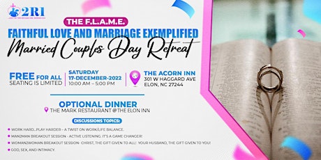 F.L.A.M.E. - Married Couples  Day Retreat
