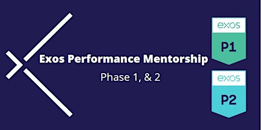 EXOS Performance Mentorship Phase 1 & 2 - Santiago, Chile
