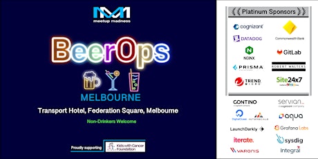 Imagem principal do evento #BeerOps MELB - Australia's Largest DevOps & Data Meetup!