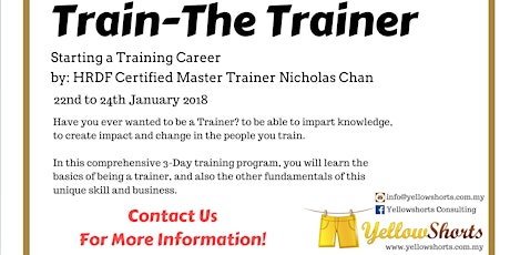 Train - The Trainer: Starting A Training Career primary image