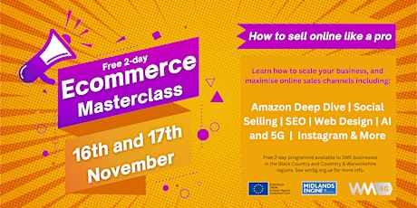 Ecommerce 2 Day Programme - Free primary image