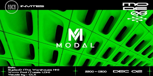 iKi invites MODAL - MODE03