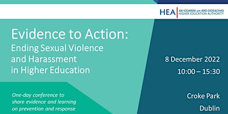 Evidence to Action: Ending Sexual Violence & Harassment in Higher Education