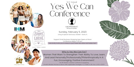Yes We Can Conference 2023- Love. Learn. Lead.