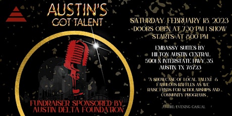Austin's Got Talent Sponsored by Austin Delta Foundation