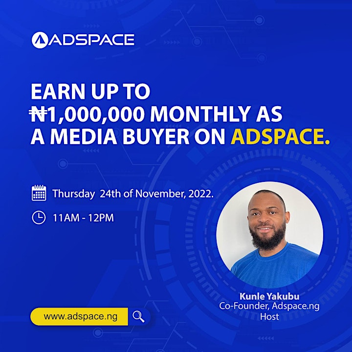 Earn up to N1,000,000 monthly as a Media Buyer on Adspace image