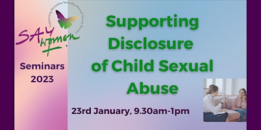 Supporting Disclosure of CSA