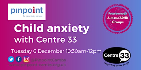 Helping your Child with Anxiety - Centre 33