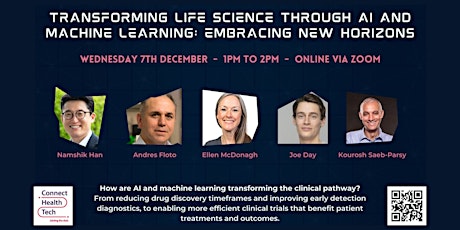 Transforming life science through AI and machine learning