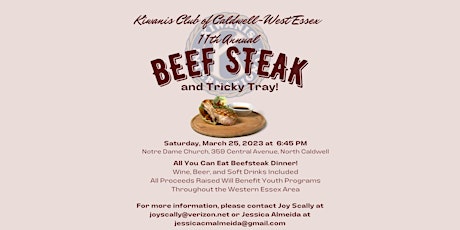 11th Annual Beefsteak and Tricky Tray