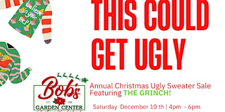 Ugly Christmas Sweater Sale w/ David Allen Pratt Kool 98.3 & THE GRINCH!