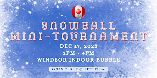 Snowball Mini-T (Soccer Tournament)