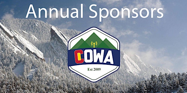 2023 COWA Annual Sponsors