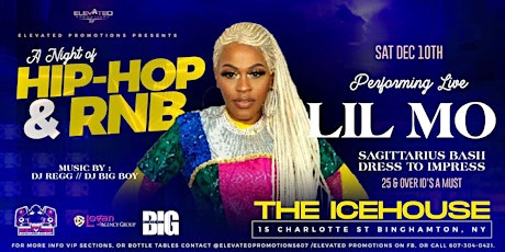 A Night of Hip Hop & RnB featuring Lil’ Mo
