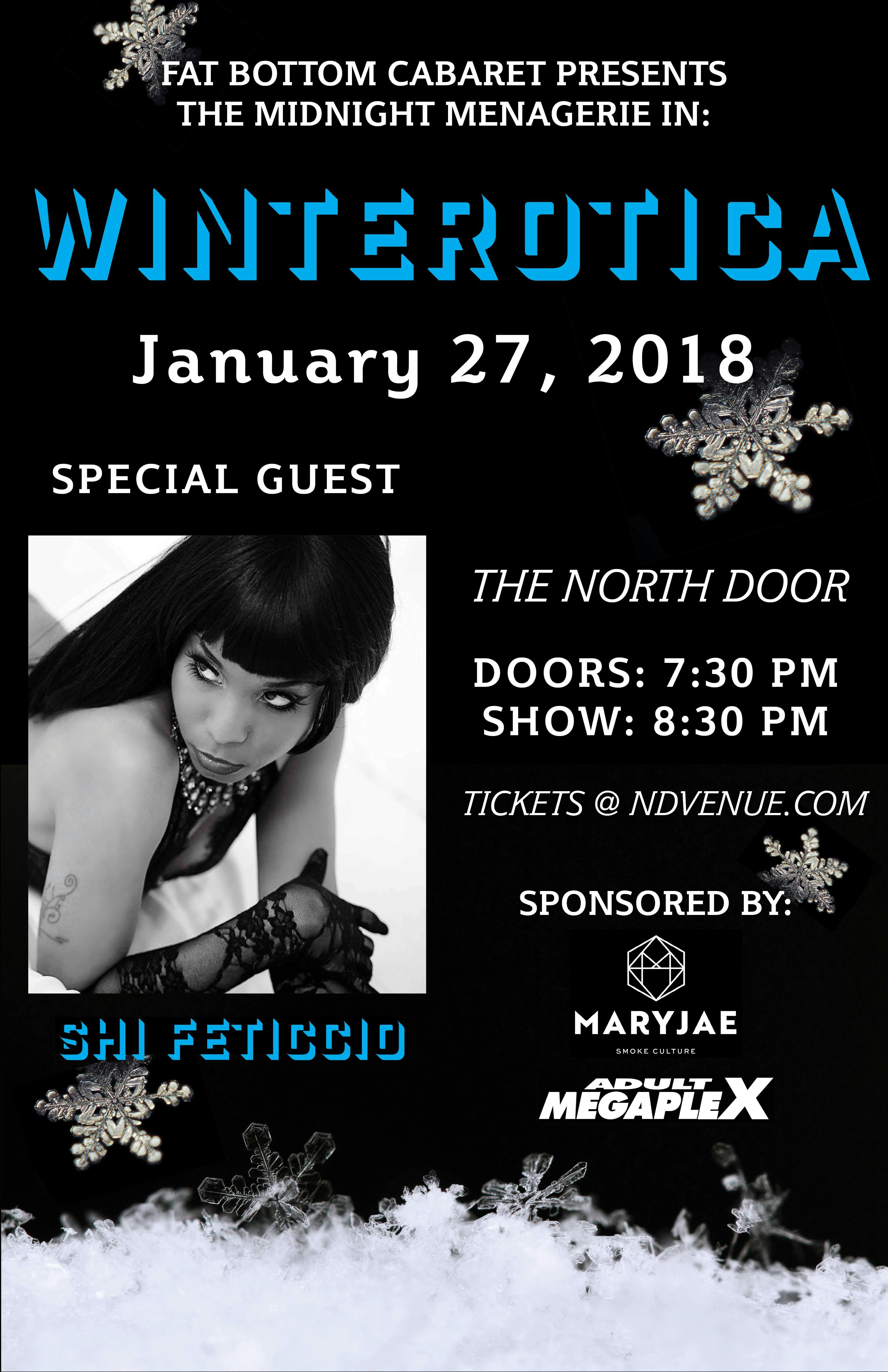 Fat Bottom Cabaret & The Midnight Menagerie present: "Winterotica!"