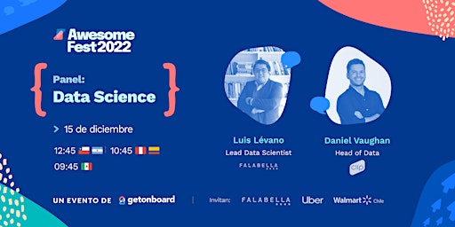 Panel sobre Data Science |  AwesomeFest 2022