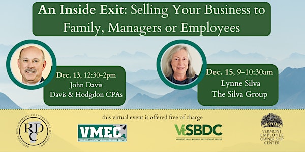 An Inside Exit: Selling Your Business to Family, Managers, or Employees