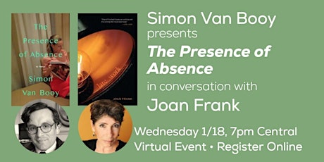 Simon Van Booy in conversation with Joan Frank