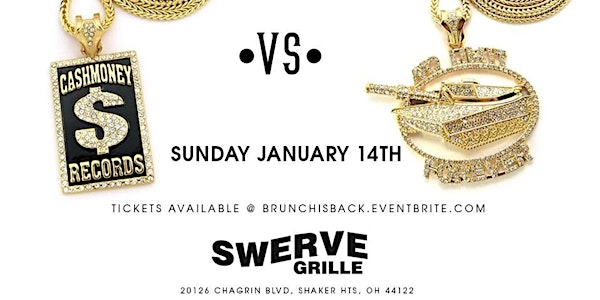 #BeatsAndEatsCLE Cash Money vs. No Limit Brunch and Day Party