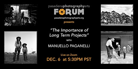 FORUM: "The Importance of Long Term Projects" with Manuello Paganelli