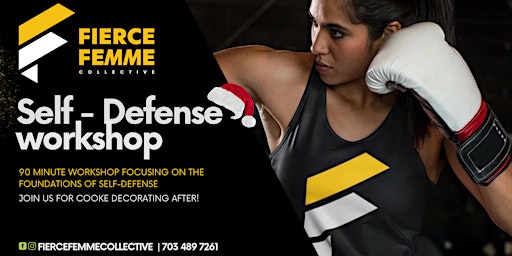 Women's Self Defense - Holiday Special with Cookie Decorating!