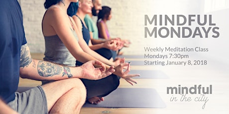 Mindful Mondays: Weekly Meditation Class primary image