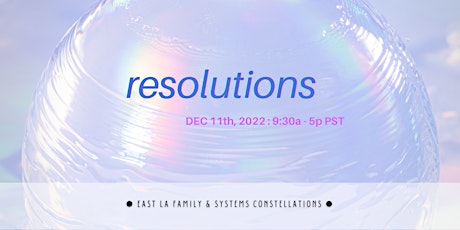 12.11.22 Family & Systems Constellation Workshop