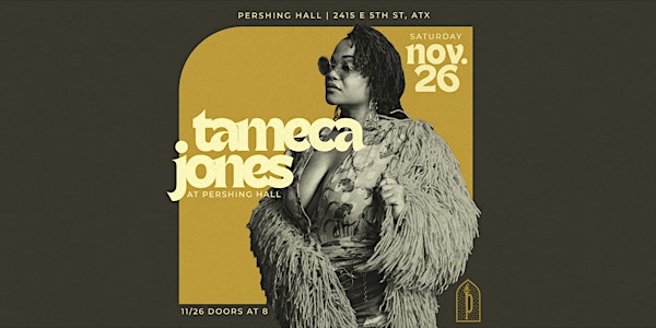 Pershing Presents | Tameca Jones Homecoming Show!