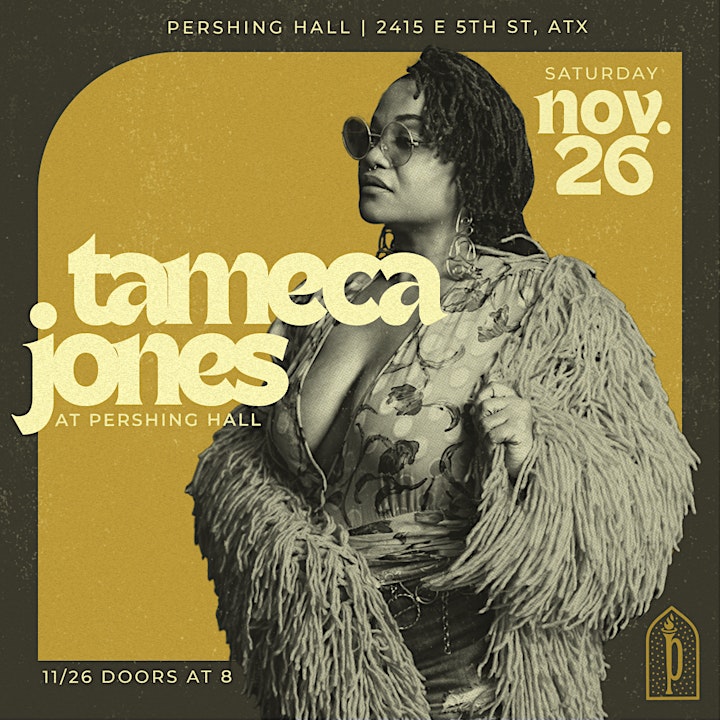 Pershing Presents | Tameca Jones Homecoming Show! image