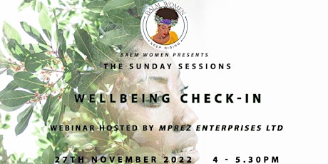 November Wellbeing-Check In