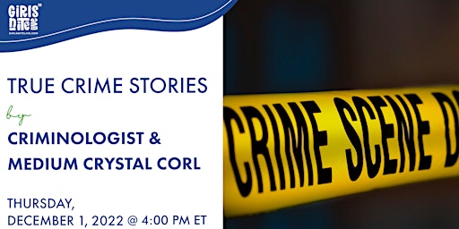 True Crime Stories by Criminologist & Psychic Medium Crystal Corl